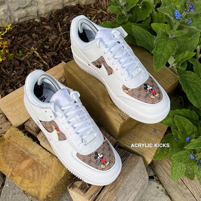 Nike air force gucci 2025 edition
