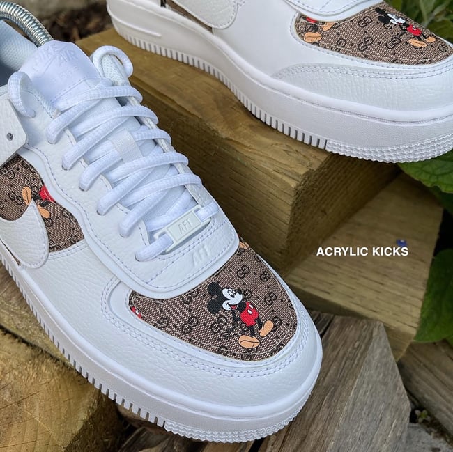 Nike AF1 Shadow - Mickey Mouse Gucci