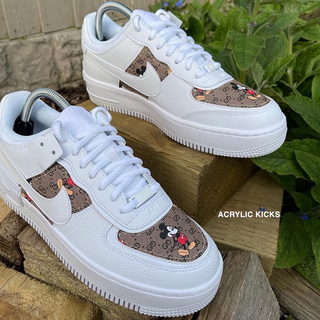 Nike AF1 Shadow - Mickey Mouse Gucci