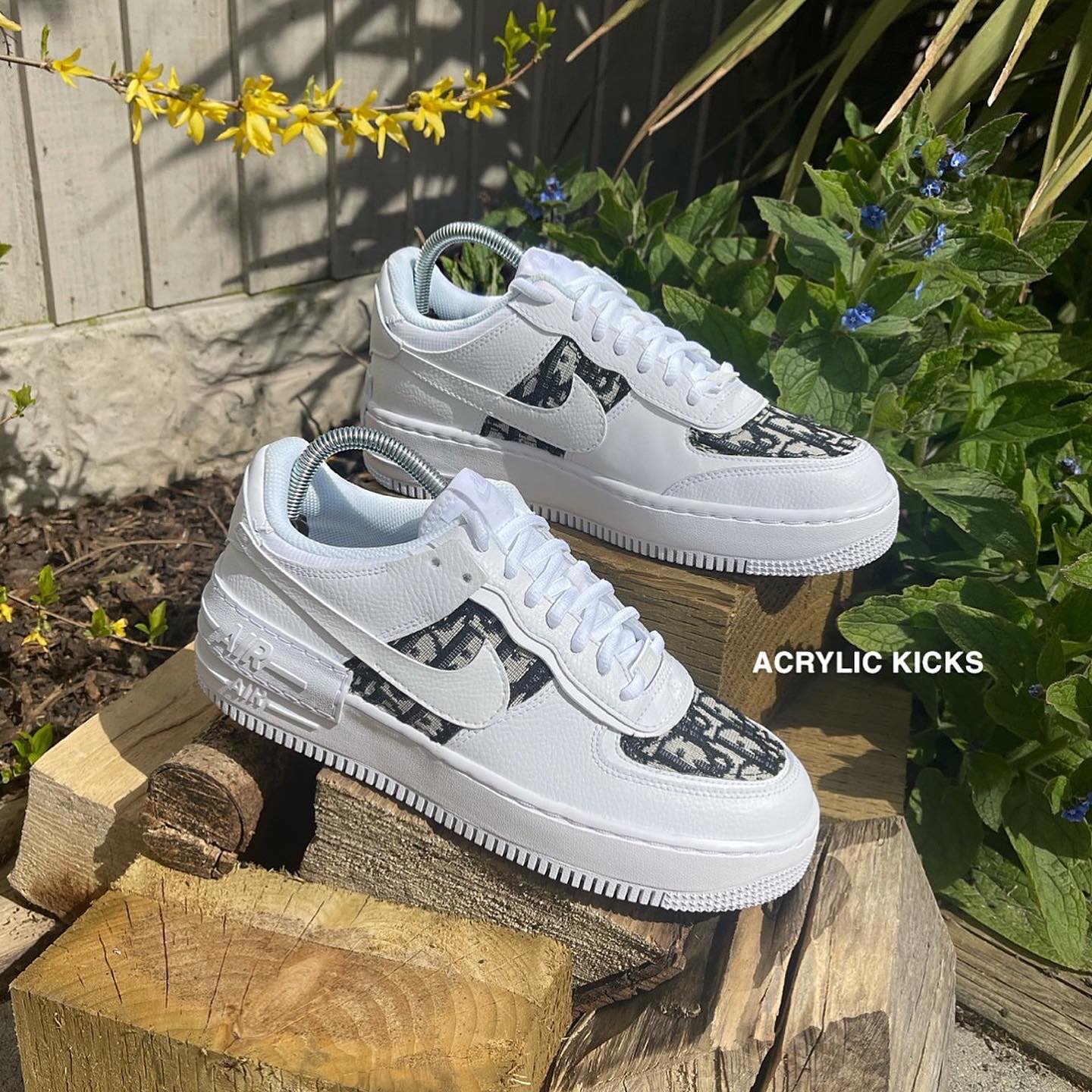 air force 1 shadow dior custom