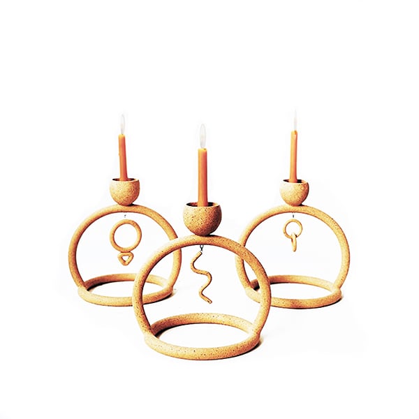 Image of Circle Candle Holder