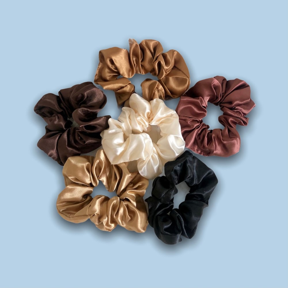 Image of Satin Scrunchies