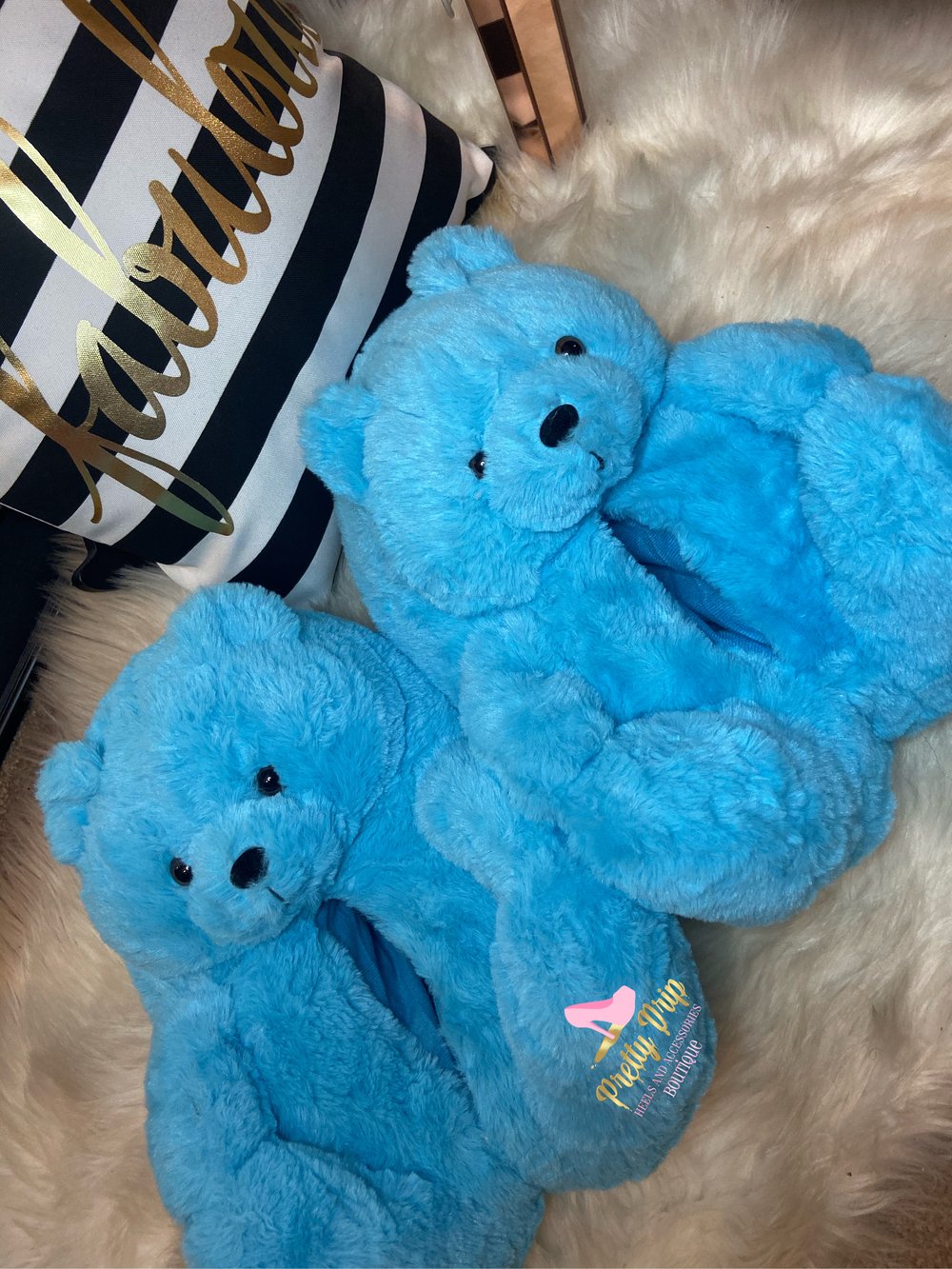 Teddy Slippers