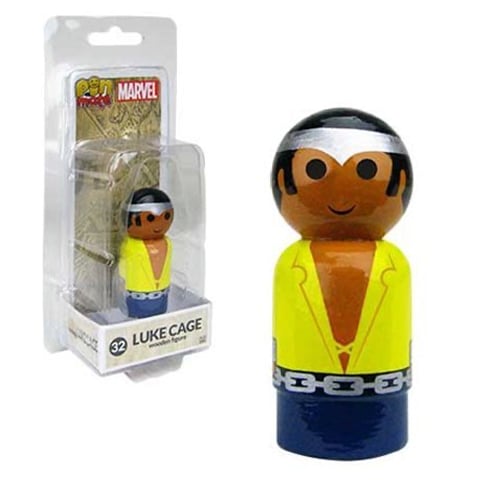 Luke Cage Pin Mates Wooden Figure