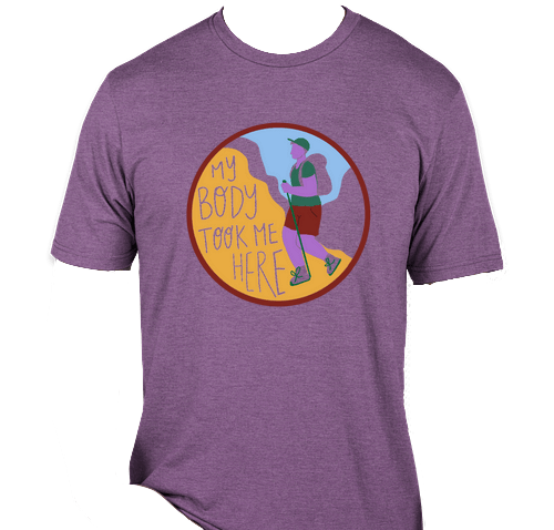 Image of RESTOCKED! My Body Took Me Here "Breezy" - classic fit - XS-6X