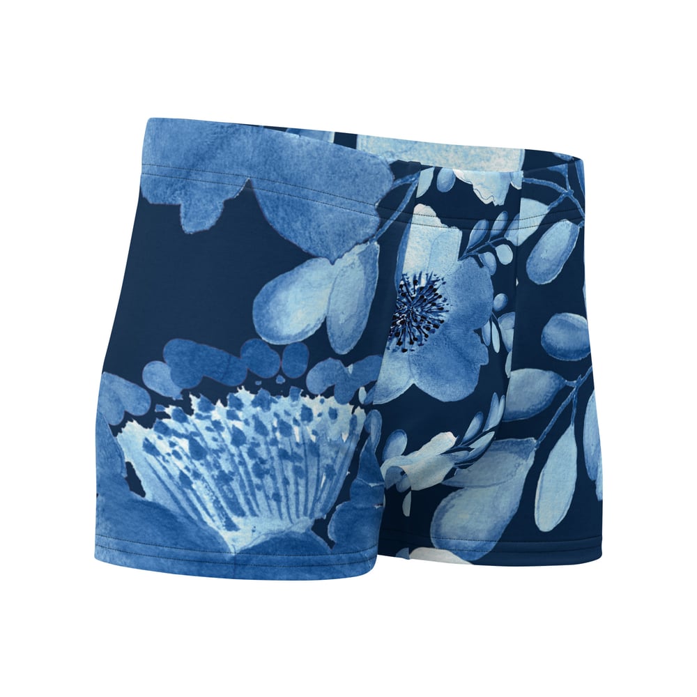 Image of Blu Flower Boxer Briefs