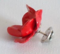 Image 4 of Ceramic Poppy Brooch