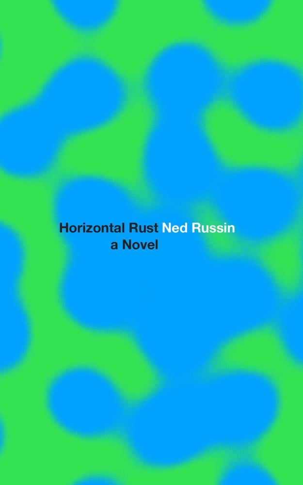 Image of SLP-033: HORIZONTAL RUST, a novel by Ned Russin