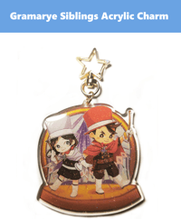 Gramarye Siblings Acrylic Charm