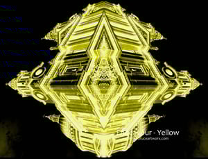 Endeavour Yellow - Mystery Building Series - Limited Edition Print 1/10