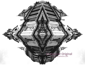 Endeavour Original - Mystery Building Series - Limited Edition Print 3/10