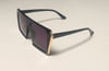 SQUARED GOLD SIDED SUNGLASSES  