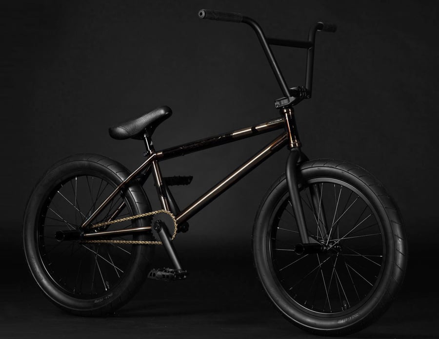 Image of Strobmx "Electro" Bmx Bike - Gloss Trans Dark Clear