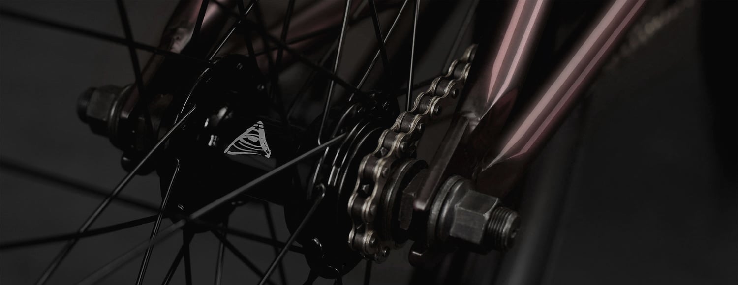 Image of Strobmx "Plug in" Bmx Bike - Gloss Trans Dark Burgundy
