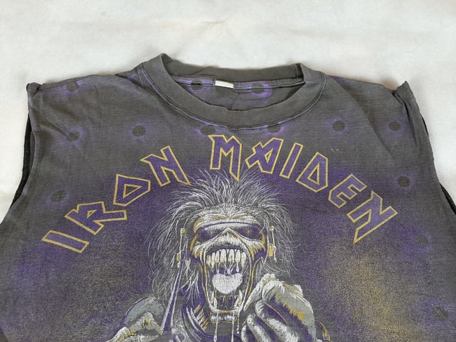 Thrashed 90s Iron Maiden T-Shirt