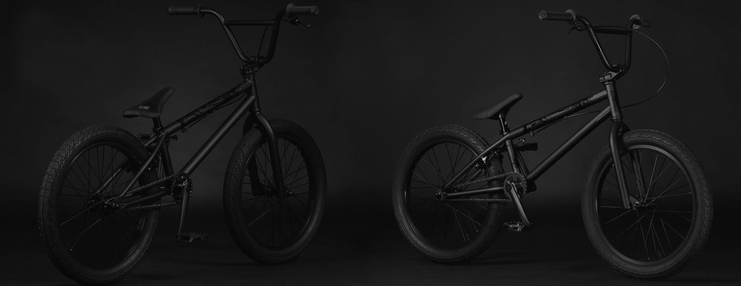 Image of Strobmx "Subwoofer" Bmx Bike - Sooty Matt Black.