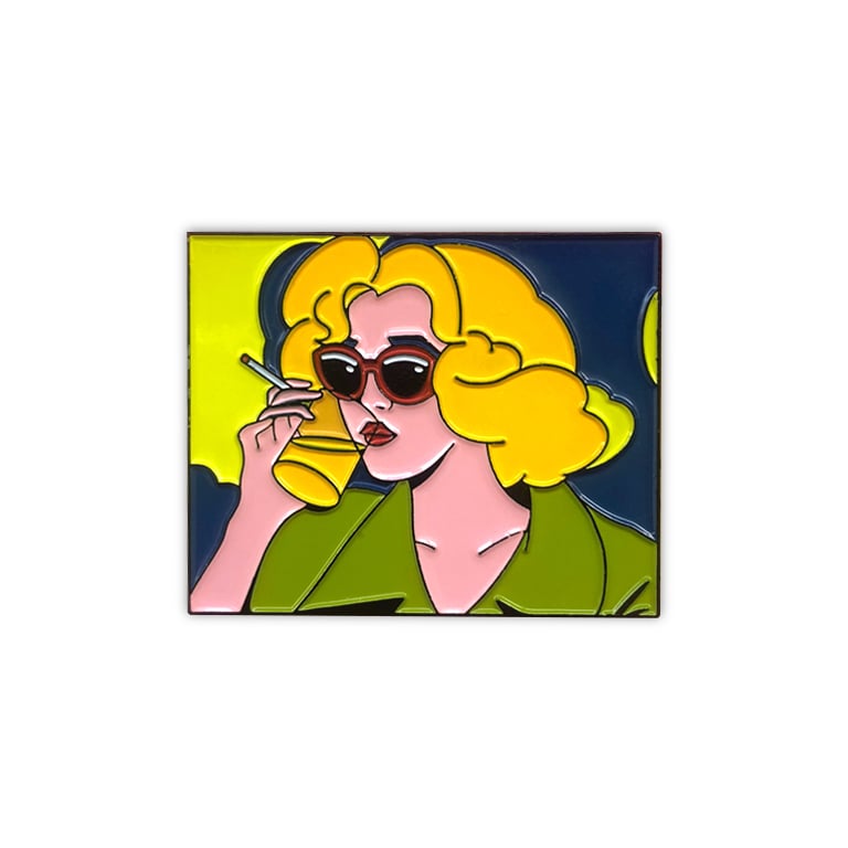 Lady in Blonde Pin by K&N for Asian Film Archive – Retrospective: Wong Kar Wai | Knuckles & Notch Lady in Blonde Pin by K&N for Asian Film Archive – Retrospective: Wong Kar Wai | Knuckles & Notch