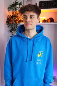 Image 4 of Sapphire Blue "JT" Hoodie