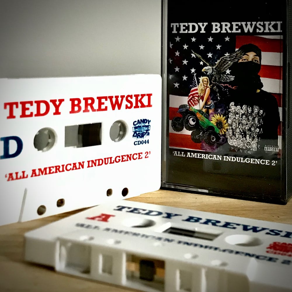 Image of Tedy Brewski - 'All American Indulgence 2' - limited DOUBLE cassette release