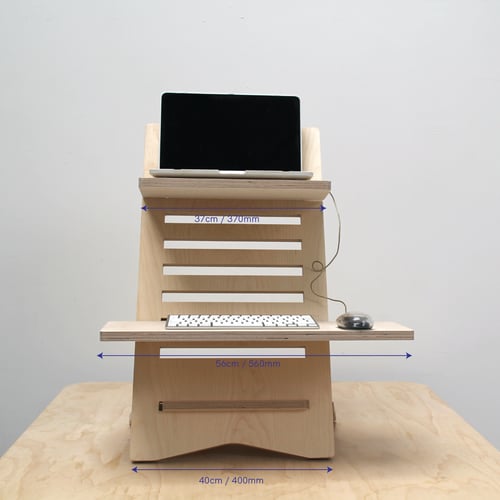 Image of Tursair Standing Desk Converter
