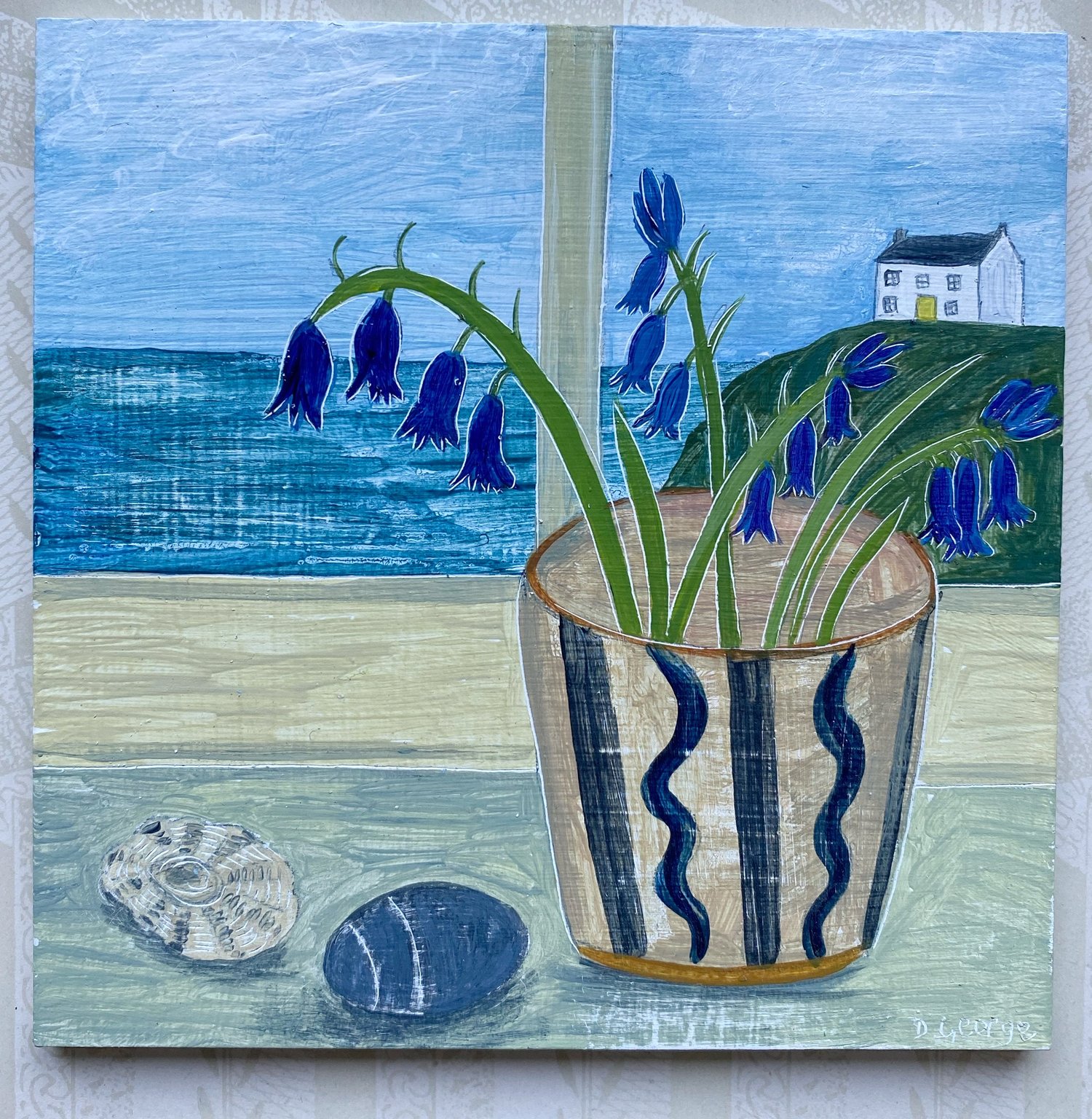 Image of Bluebells by the sea