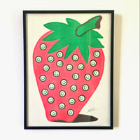 Image 2 of STRAWBERRY PRINT 