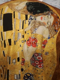 Image 4 of GUSTAV KLIMT - THE KISS men shirt