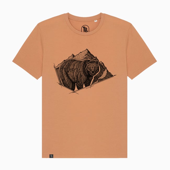 Black Bear T-Shirt Organic Cotton