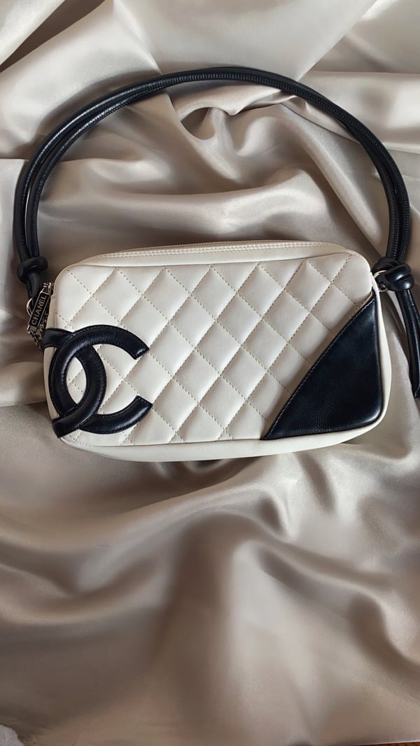 Image of Chanel Cambon White & Black Bag