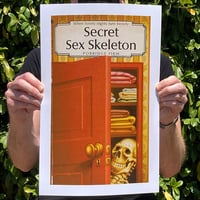 Secret Sex Skeleton - 11 x 17 Print