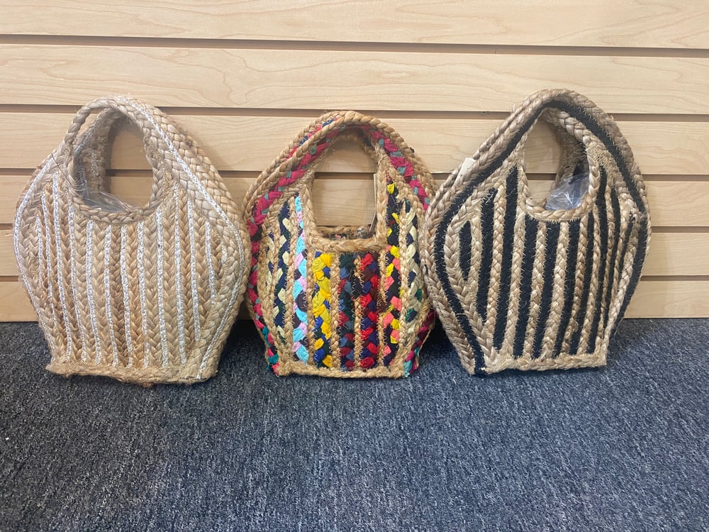 Image of Boho straw bags