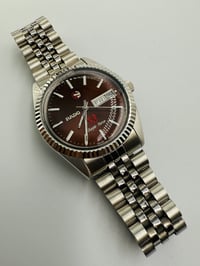 Image 2 of Rado Purple Horse Day Date Brown Dial Stainless Steel Automatic Men’s Watch