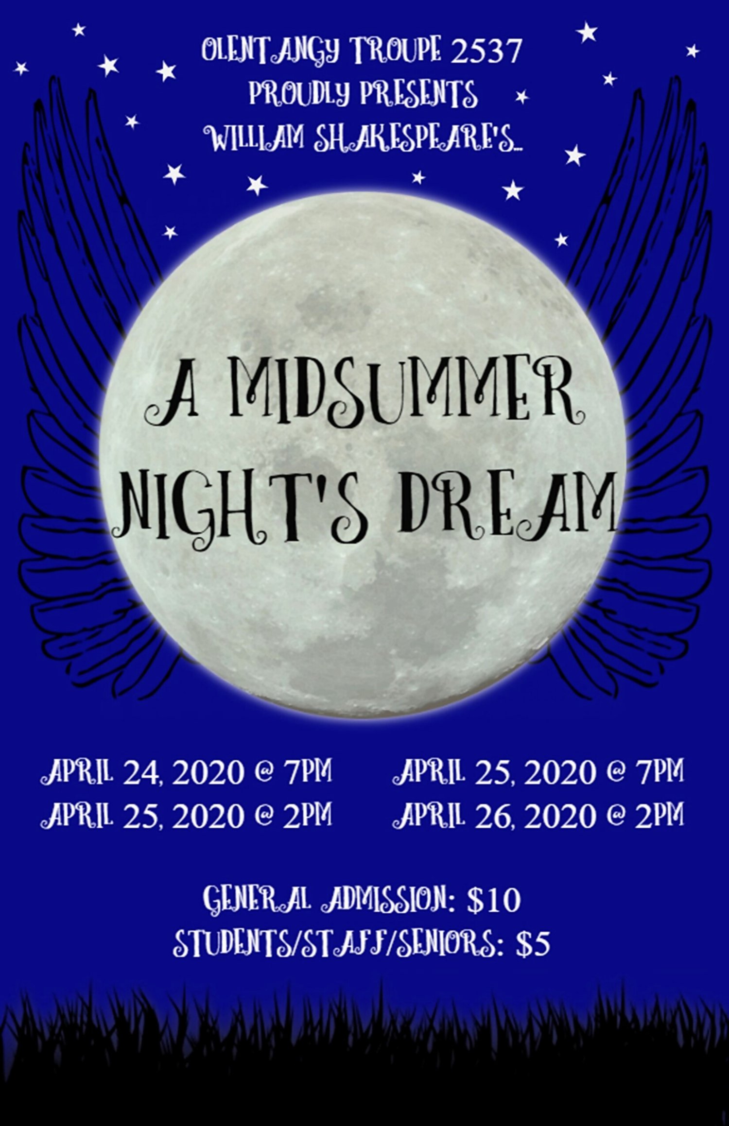 Image of OHS A Midsummer Night's Dream Tee