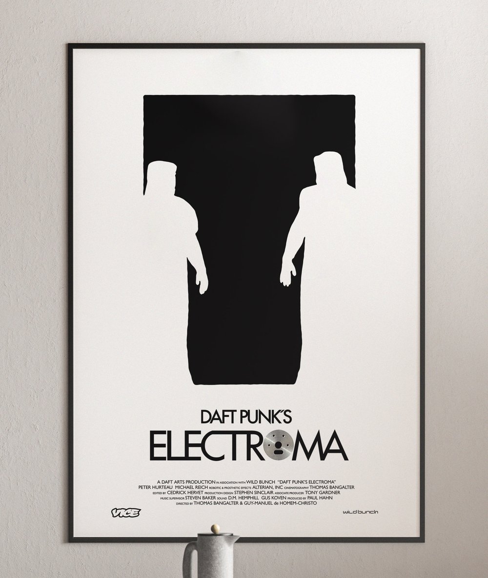 Daft Punk's Electroma - Thomas Bangalter & Guy-Manuel music video poster