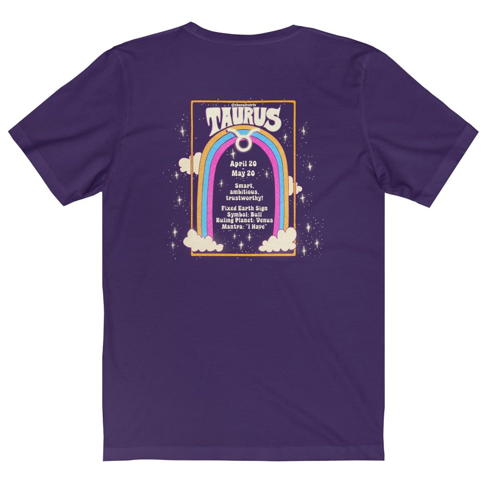 Image of TAURUS PULP ASTROLOGY TEE