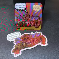 Image 2 of “Cake Creep” enamel pin set