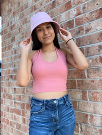 Pink Halter Top