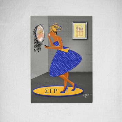 Image of Reflection Cutting Board (Sigma Gamma Rho)