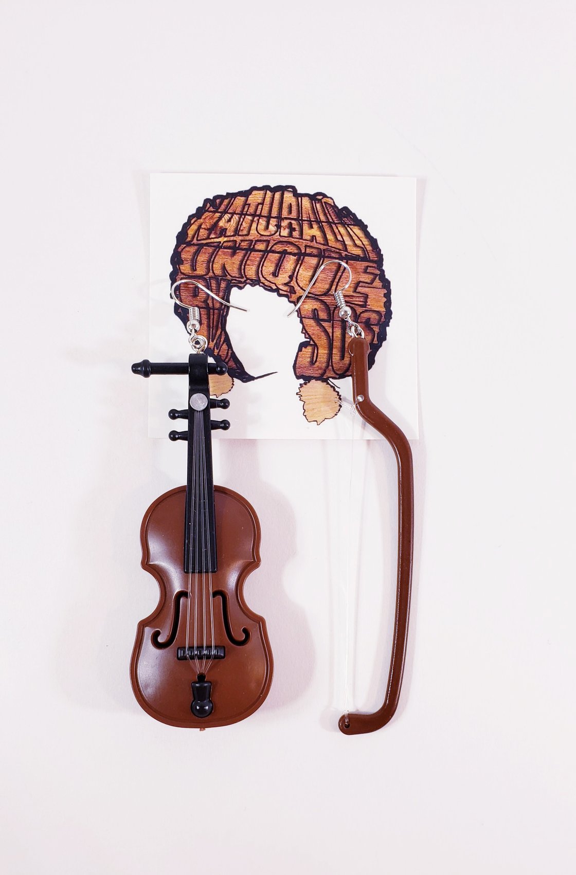 Image of Violin Earrings 