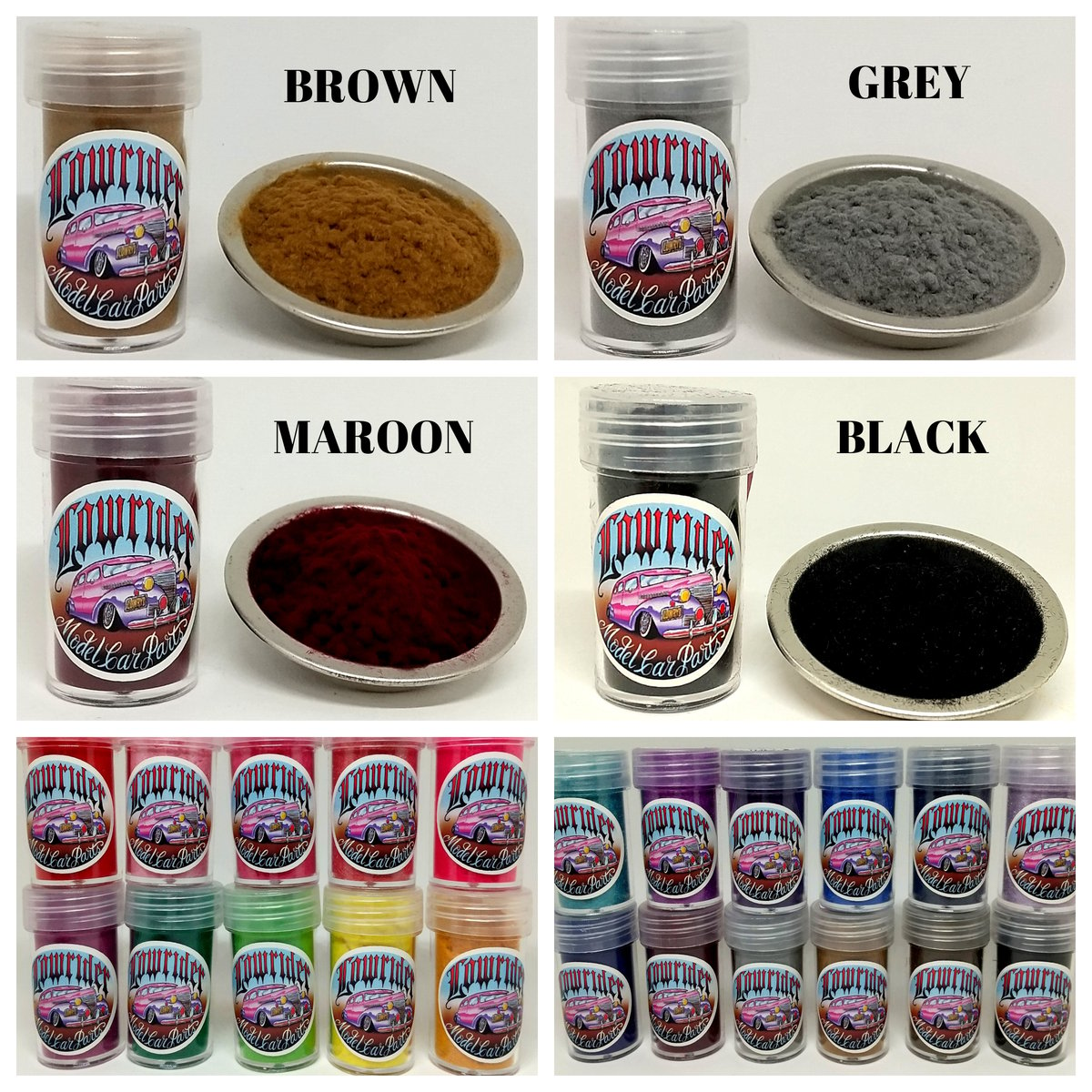Streetblisters Flocking powder collection - GPmodeling