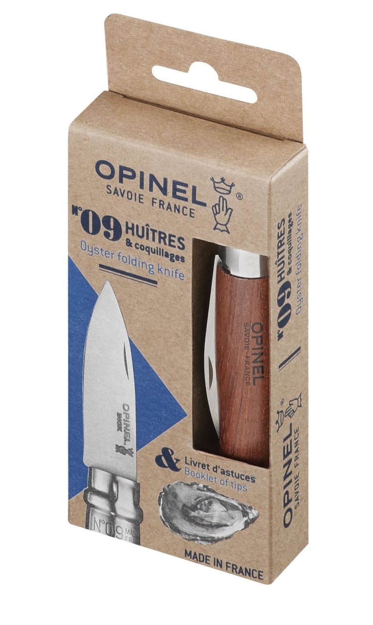 Le couteau N°09 huître pour les amateurs de coquillages ! #opinel #hui