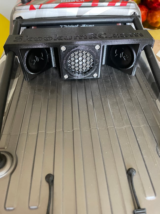 Arrma Infraction Sound System - Bluetooth Speaker Mount - Scale Accessory - EWA A106