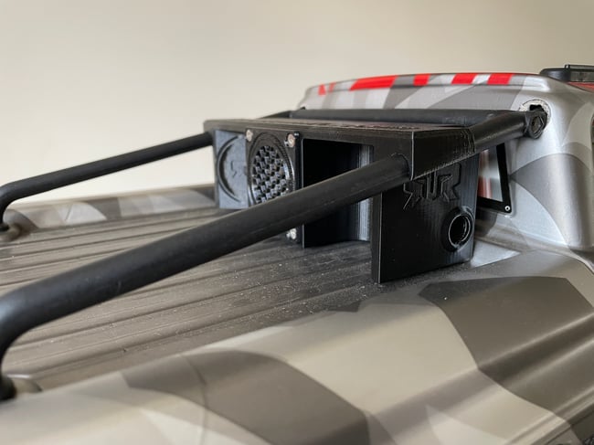 Arrma Infraction Sound System - Bluetooth Speaker Mount - Scale Accessory - EWA A106