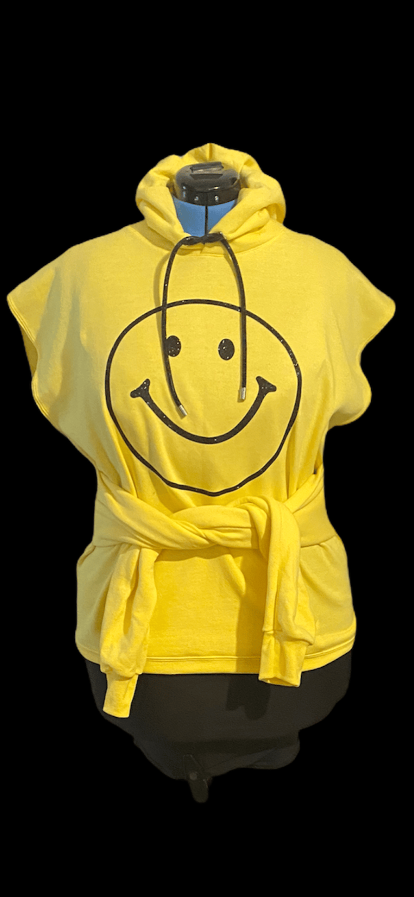 Image of Because I’m Happy sleeveless sweatshirt