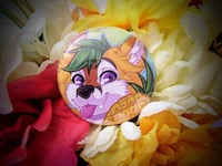 Image 2 of Pineapple Fox 3" Button