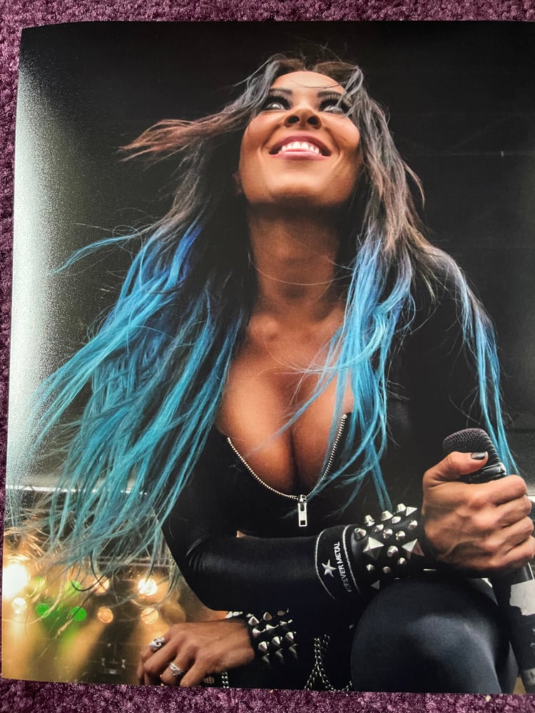 Image of FOREVER METAL LIVE AUTOGRAPHED 8 X10