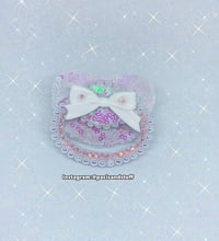 Sequin bow pacifier