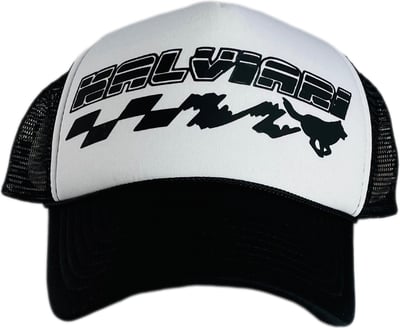Image of KALVIARI KUANTUM LEAP TRUCKER HAT (BLK)