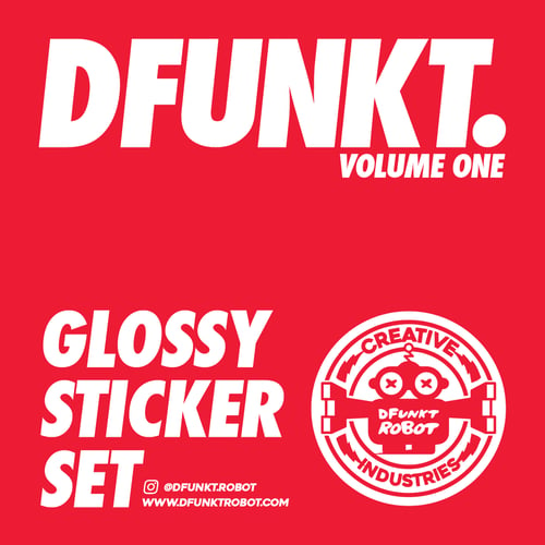 Image of DFUNKT Sticker Set Vol. 1