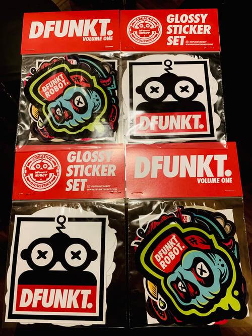 Image of DFUNKT Sticker Set Vol. 1